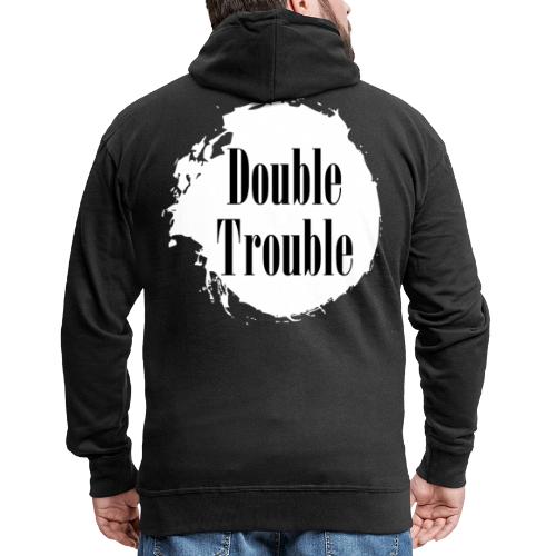 Double trouble - Männer Premium Kapuzenjacke