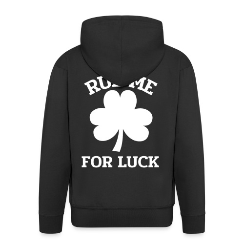 Rub me for Luck St. Patrick's Day - Männer Premium Kapuzenjacke