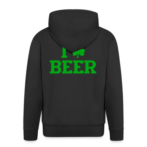 Ich Liebe Beer Irisch St. Patrick's Day - Männer Premium Kapuzenjacke