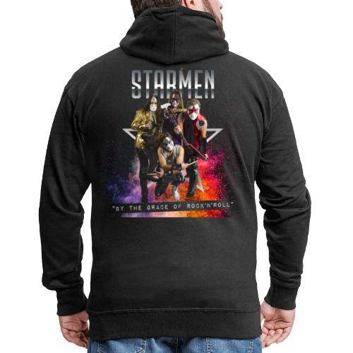 Starmen - By The Grace Of Rock'n'Roll - Men's Premium Hooded Jacket