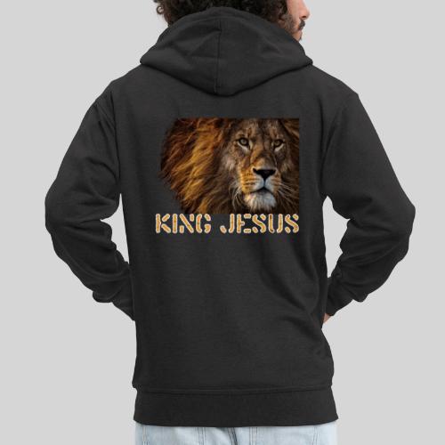 König Jesus der Löwe von Juda - Männer Premium Kapuzenjacke