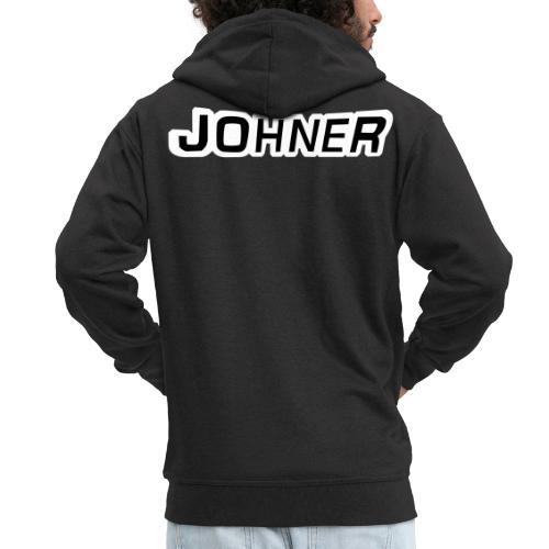 Johner-Shirt - Männer Premium Kapuzenjacke