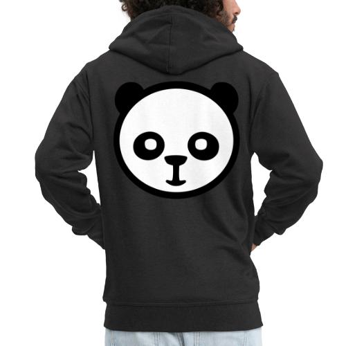 Panda, panda géant, panda géant, ours en bambou - Veste à capuche Premium Homme