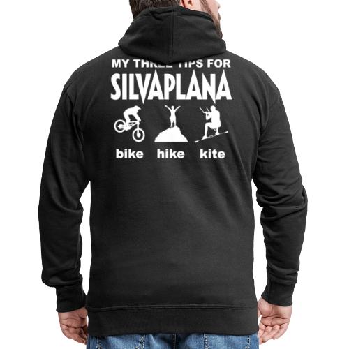 My 3 tips for Silvapalana bike hike kite Engadin - Männer Premium Kapuzenjacke