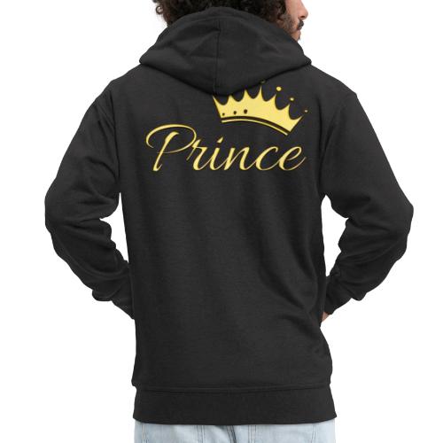 Prince Or -by- T-shirt chic et choc - Veste à capuche Premium Homme