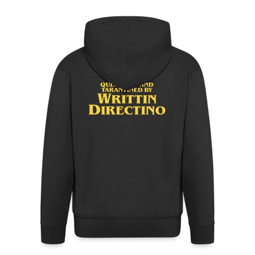 Writtin Directino - Men's Premium Hooded Jacket