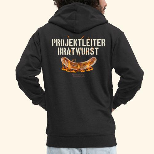 Grill Spruch Projektleiter Bratwurst - Männer Premium Kapuzenjacke