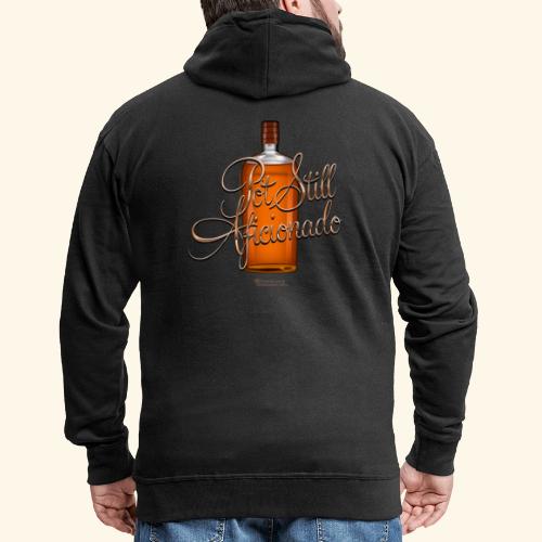 Whisky T-Shirt Pot Still Aficionado - Männer Premium Kapuzenjacke