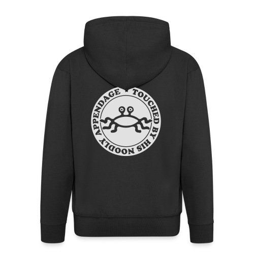Touched by His Noodly Appendage - Men's Premium Hooded Jacket