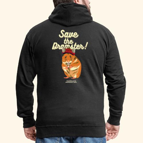 Whisky T Shirt Save the Dramster! - Männer Premium Kapuzenjacke