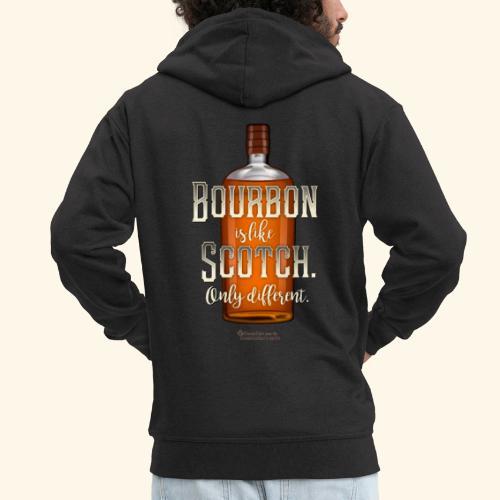 Bourbon Whiskey - Männer Premium Kapuzenjacke