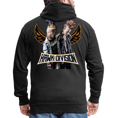 Hawk Division - Men's Premium Hooded Jacket