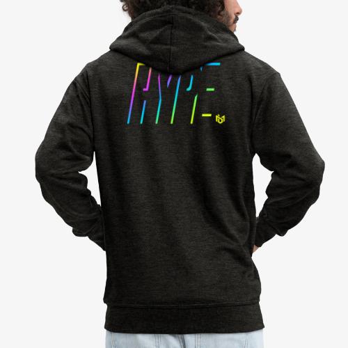 Shirt with RGBHype! - Men's Premium Hooded Jacket