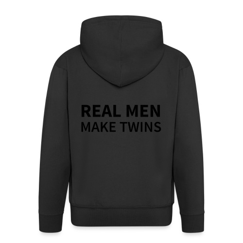Real Men make Twins - Männer Premium Kapuzenjacke