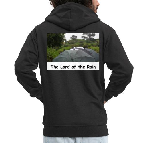 The Lord of the Rain - Neuseeland - Regenschirme - Männer Premium Kapuzenjacke