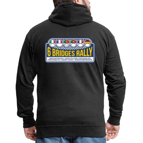 Six Bridges Rally Logo - Männer Premium Kapuzenjacke