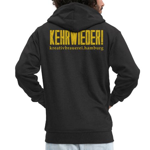 Kehrwieder Kreativbrauerei Hamburg - Gelb - Männer Premium Kapuzenjacke