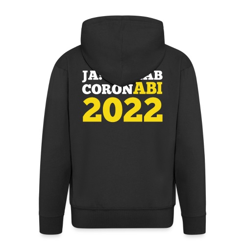 CoronAbi 2022, Abitur Jahrgang 2022, Corona, Covid - Männer Premium Kapuzenjacke