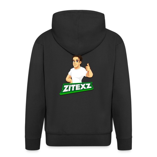 ZitexZ Logo - Men's Premium Hooded Jacket