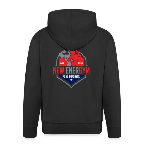 new energym FINAL 2 - Felpa con zip Premium da uomo