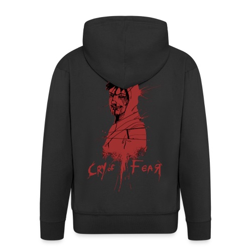 Cry of Fear - Design 4 - Men's Premium Hooded Jacket