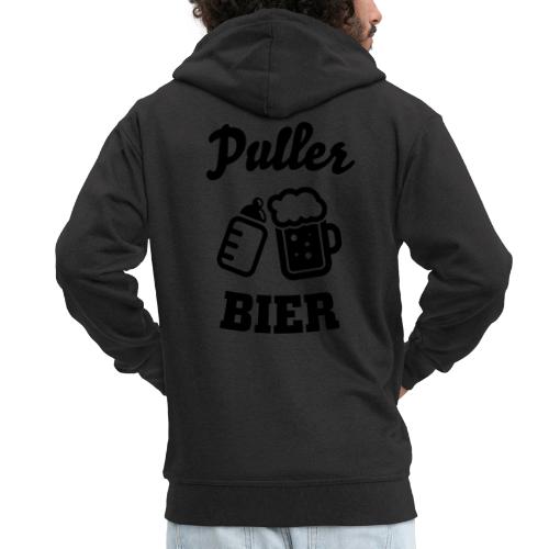 Puller Bier - Männer Premium Kapuzenjacke