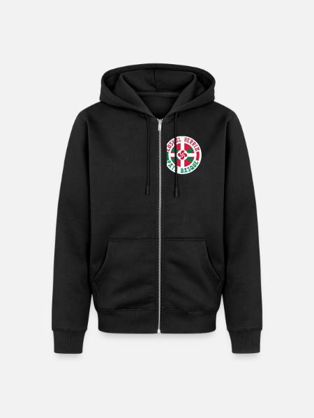 Pays Basque - Veste à capuche bio Premium Unisexe - noir