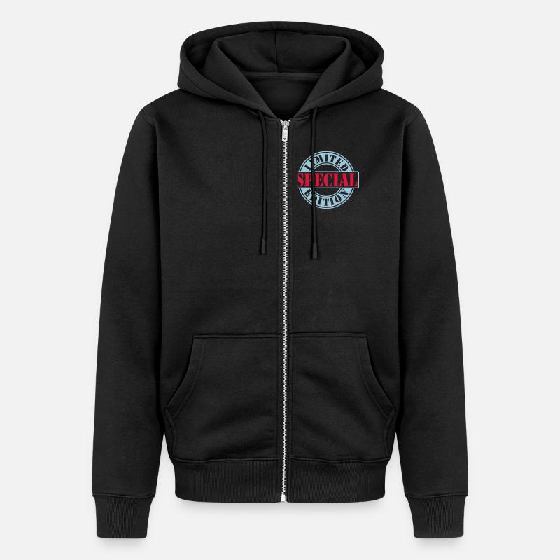 limited edition special 2ke - Veste à capuche bio Premium Unisexe - noir