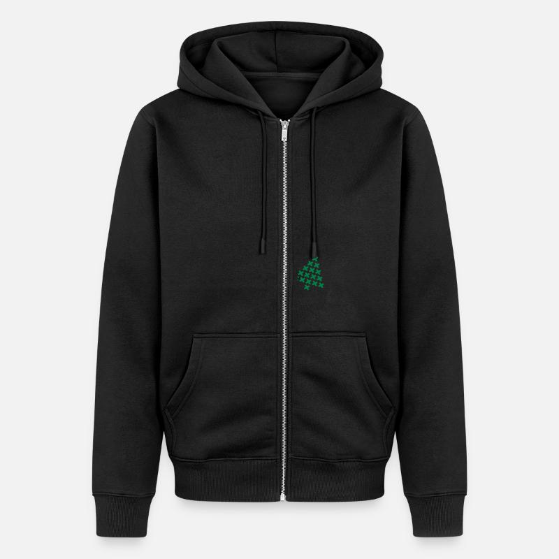 Christmas tree - Veste à capuche bio Premium Unisexe - noir