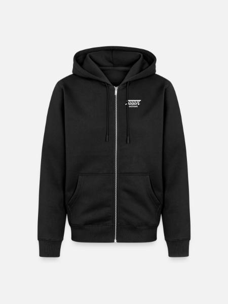 Octopi (PI) - Unisex Premium Bio Zip Hoodie - Schwarz