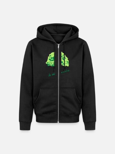 Tree - Unisex Premium Organic Zip Hoodie -