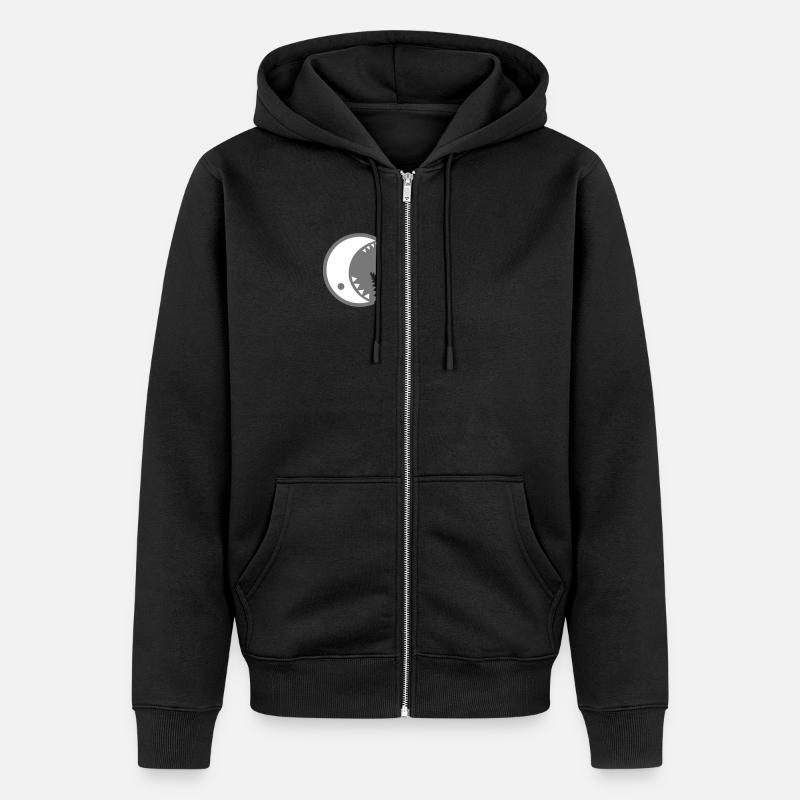 yang yin Alternative - Veste à capuche bio Premium Unisexe - noir