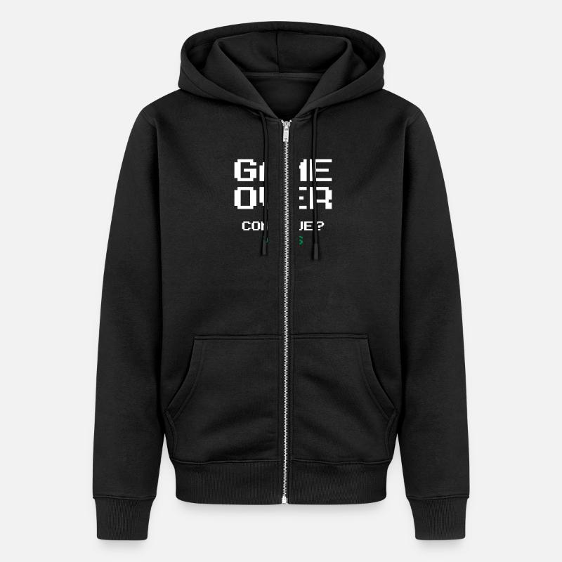 Fin du jeu - Veste à capuche bio Premium Unisexe - noir