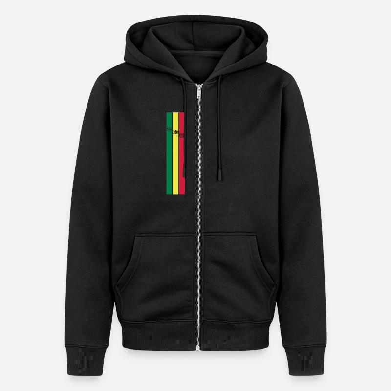 reggae - Veste à capuche bio Premium Unisexe - noir