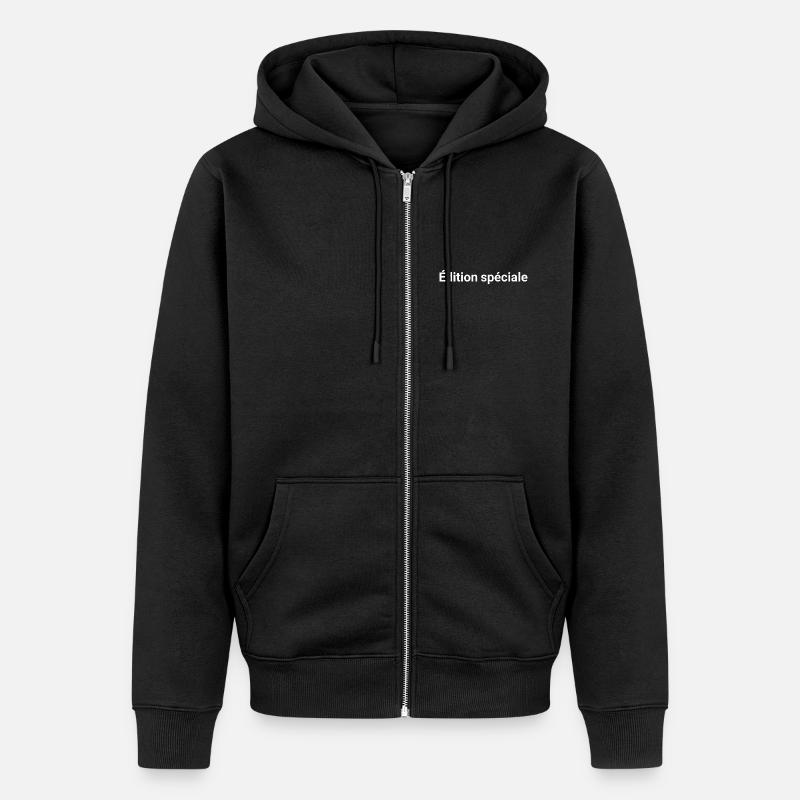 L'Empreinte de l'Absolu – Édition Limitée - Veste à capuche bio Premium Unisexe - noir