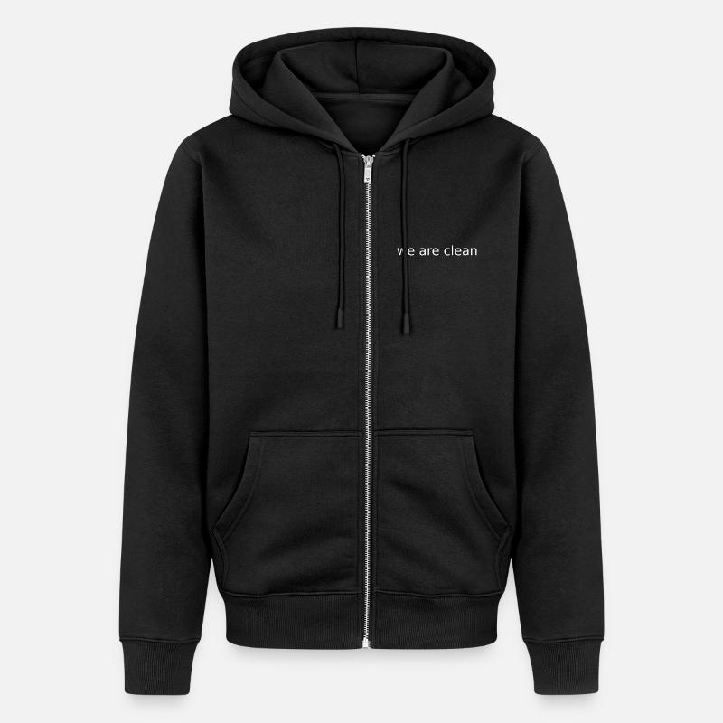 Nous sommes propres - Veste à capuche bio Premium Unisexe - noir
