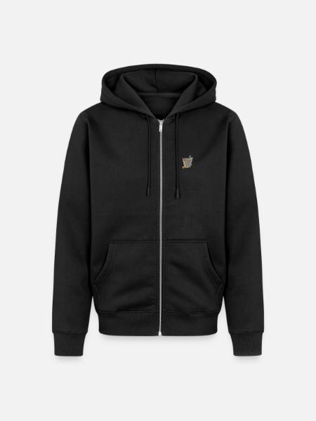 Foodbox asiatico - Felpa con cappuccio ecologica premium unisex - nero