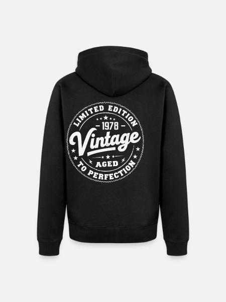 Legend sedan 1978 Fantastiskt sedan 1978 Retro 1978 - Ekologisk premiumluvjack unisex - svart