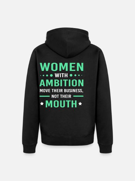 Entrepreneur - Veste à capuche bio Premium Unisexe - noir