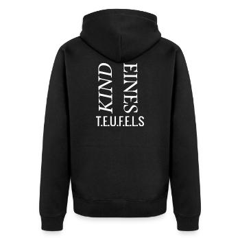 Enfant d’un démon - Veste à capuche bio Premium Unisexe - noir - Dos - Nico (187cm)
