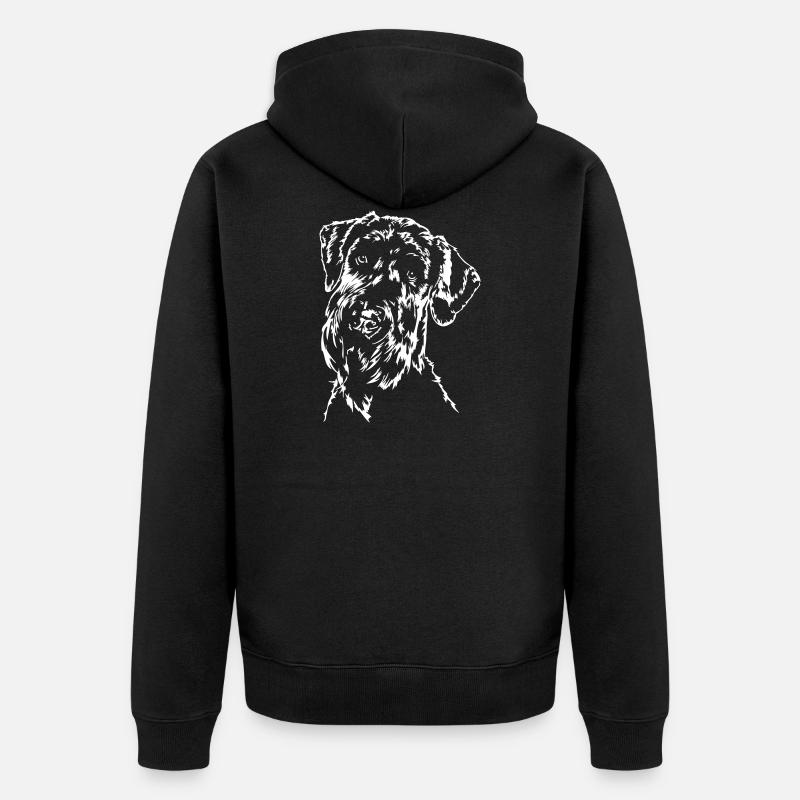 1000000000000000 - Veste à capuche bio Premium Unisexe - noir