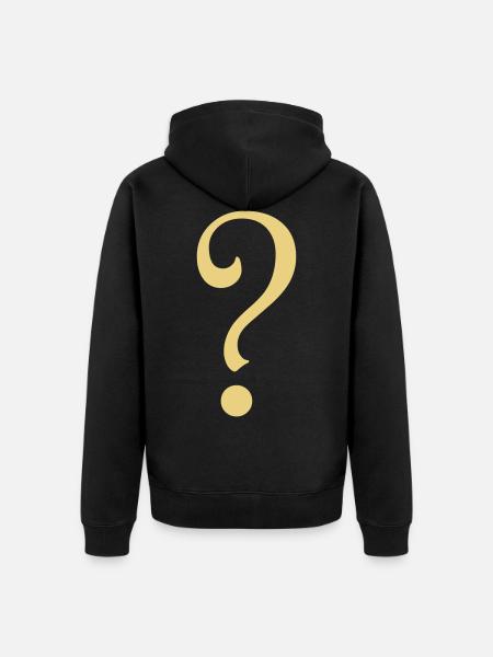 Mystere - Veste à capuche bio Premium Unisexe - noir