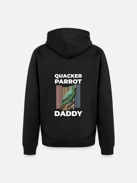 Macaw, Birds, Beak, Cockatoo - Unisex Premium Organic Zip Hoodie - black
