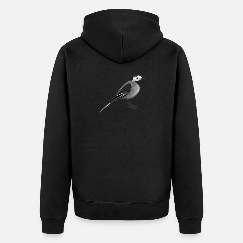 bergeronnette - Veste à capuche bio Premium Unisexe - noir