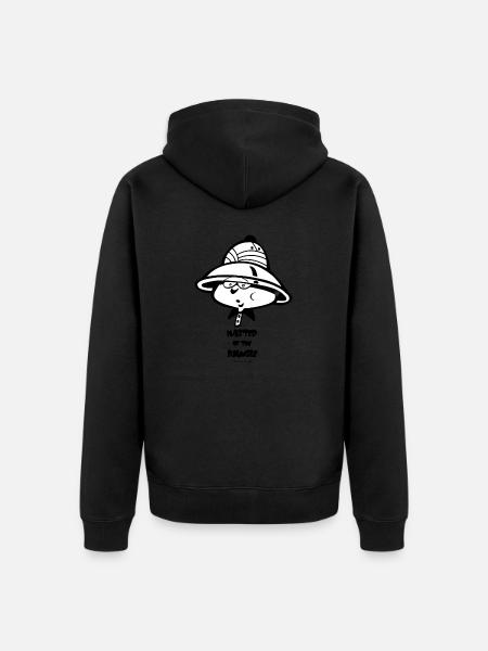 Master of the Djungle - Unisex Premium Bio Zip Hoodie - Schwarz