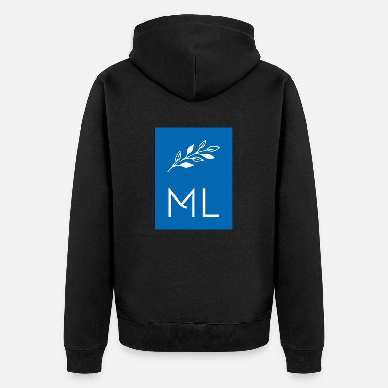ML - Veste à capuche bio Premium Unisexe - noir