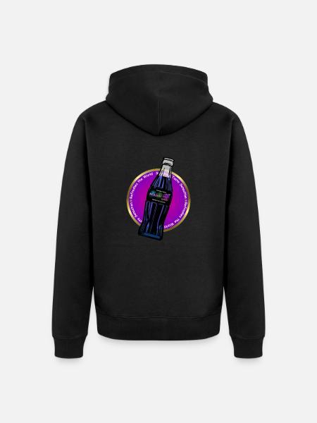 Boisson d’art magique - Veste à capuche bio Premium Unisexe - noir