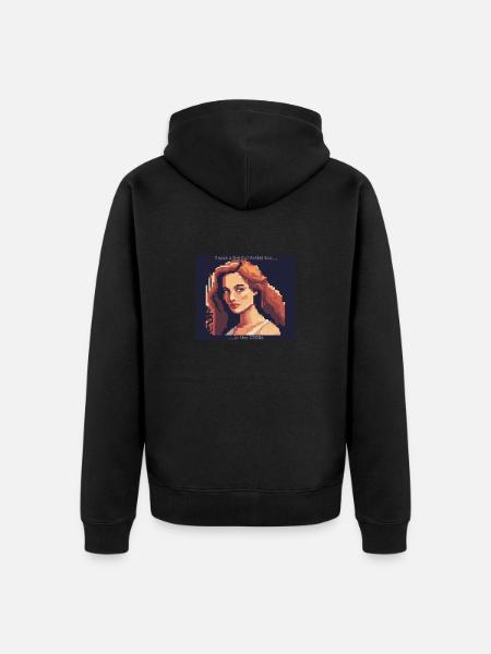 Digitale Kunst - Unisex Premium Bio Zip Hoodie - Schwarz