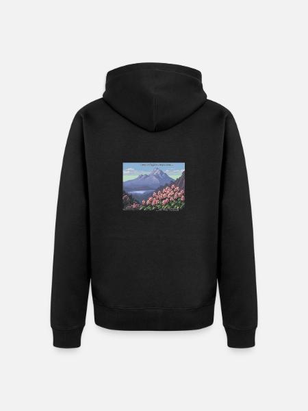 Artiste 1980 - Veste à capuche bio Premium Unisexe - noir