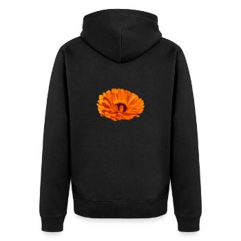 Souci - Veste à capuche bio Premium Unisexe - noir - Dos - Nico (187cm)